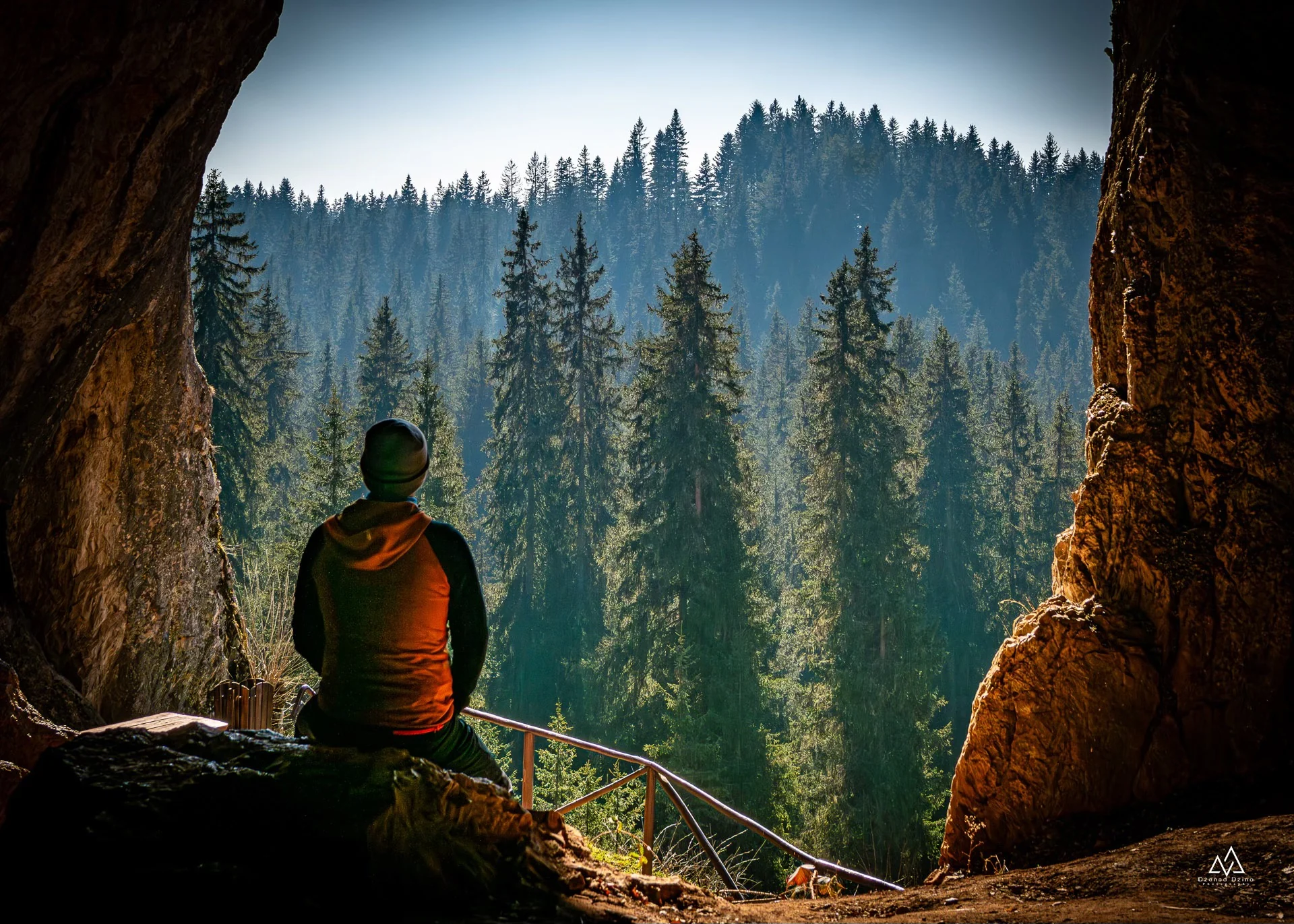 The Bijambare caves in the forest north of Sarajevo